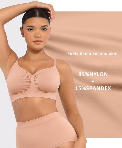 Seamless Wireless Comfort Bra