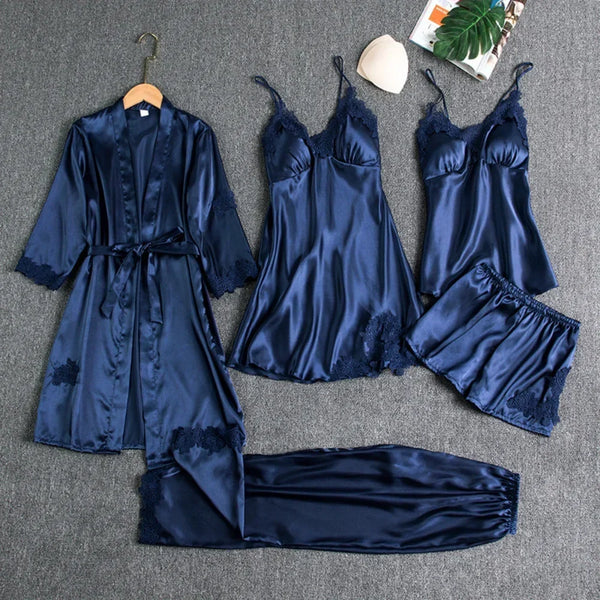 Silk-Like Comfort Everyday Sleepwear Set