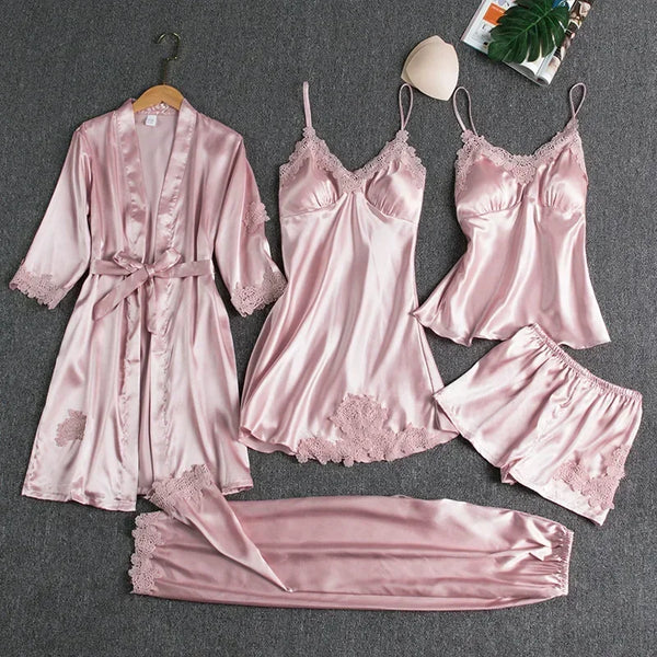 Silk-Like Comfort Everyday Sleepwear Set